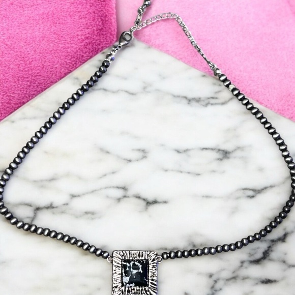 Marvel Black and Silver Necklace Set - Picture 4 of 4